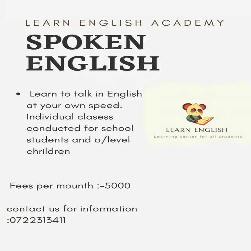 Spoken english clasess