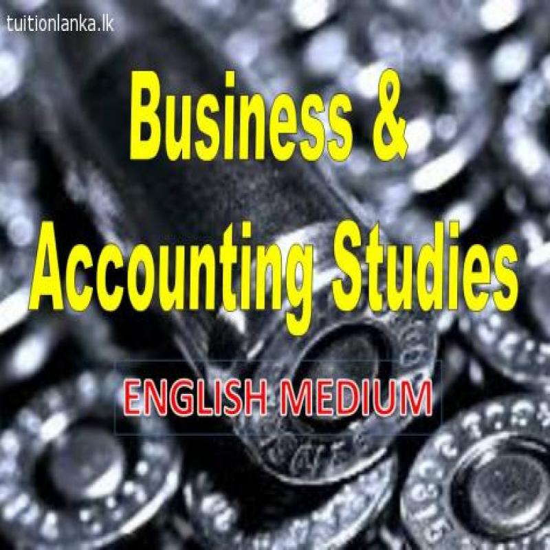 Business & Accounting Studies - Grade 10/11