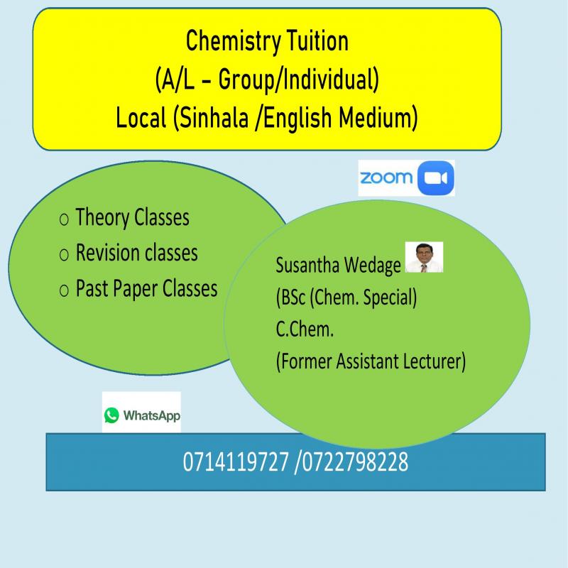 Chemistry - Local  AL (Sinhala/English)