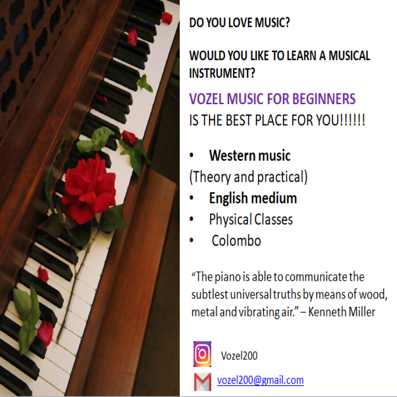 Vozel Music for Beginners(Piano Classes))