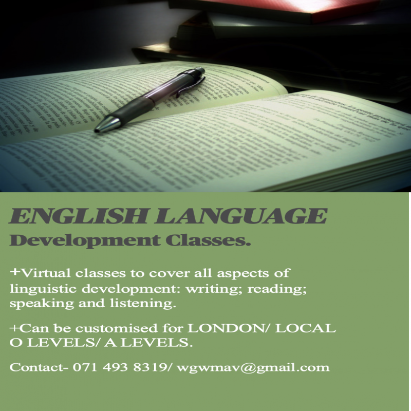 English Language Development Course.