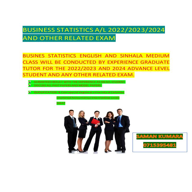 BUSINESS STSTISTIVS