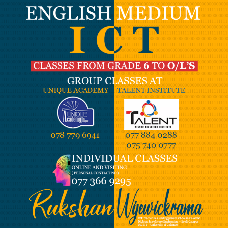 Grade 6 to 11 ICT Online,Visiting and Group