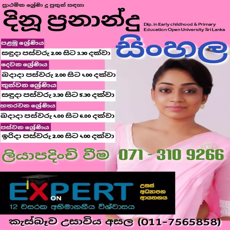 Sinhala Classes