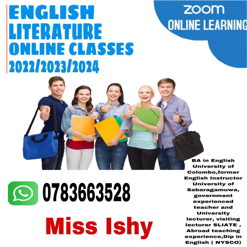 ENGLISH LANGUAGE AND LITERATURE