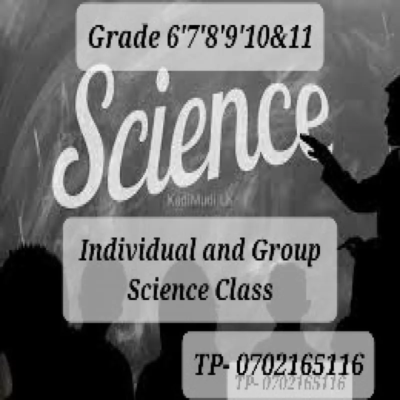 Grade 6-11 science class