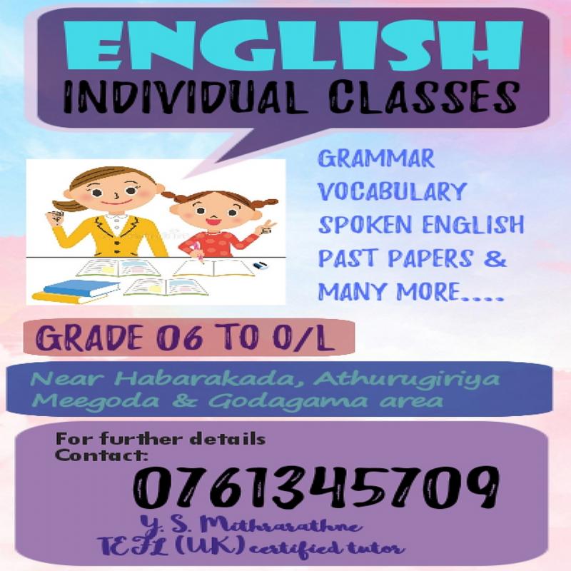 English Individual Classes