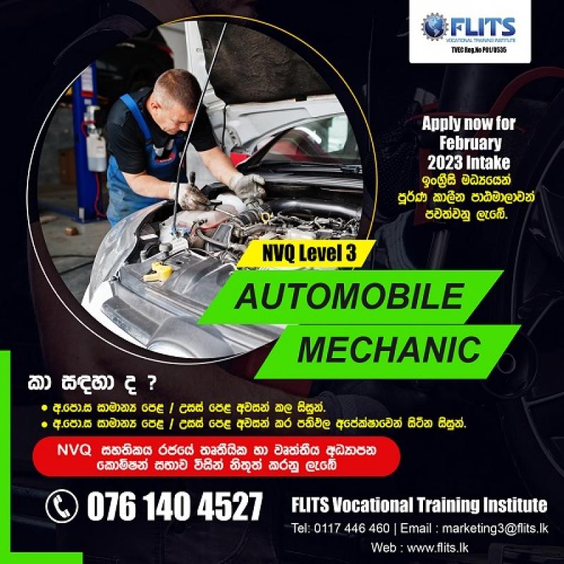 NVQ Level 3 Automobile Mechanic