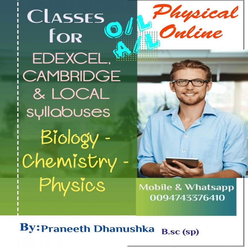 Science Classes for OL and AL