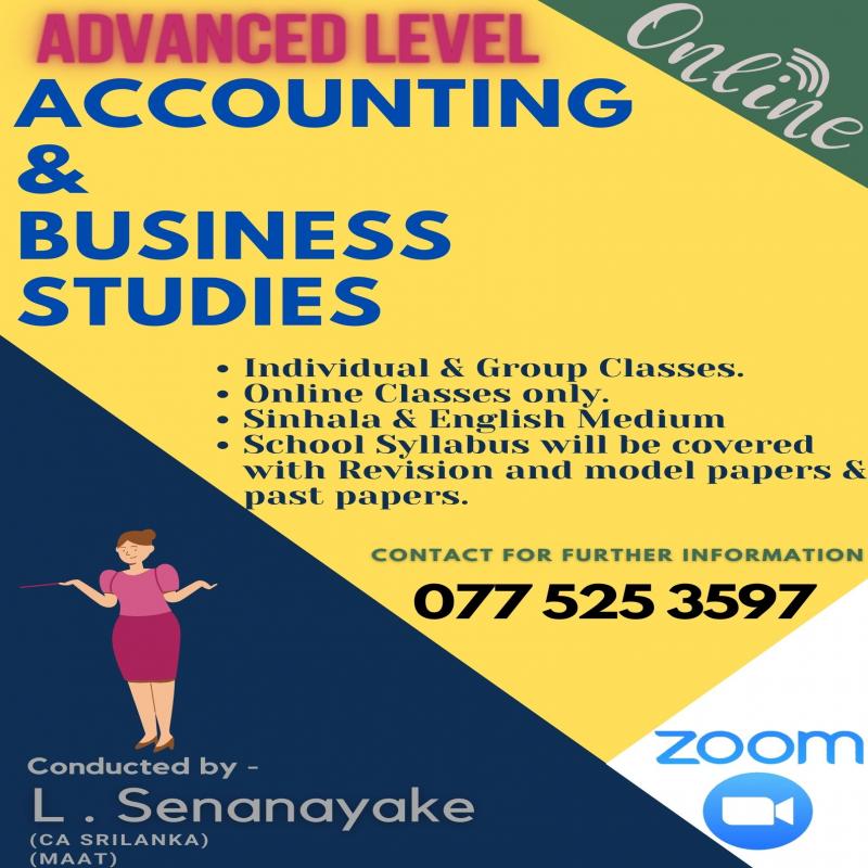 Accounting & Business Studies English Medium Online