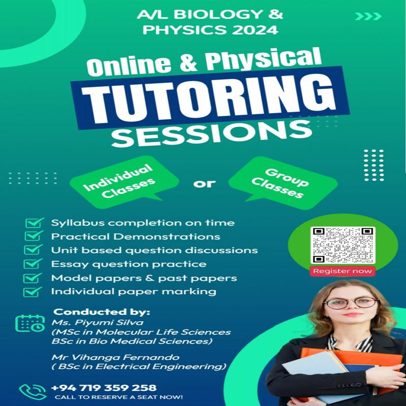 A/L Biology and Physics