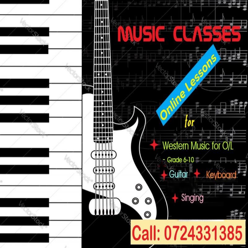 Guitar. Organ. Violin & Piano Classes