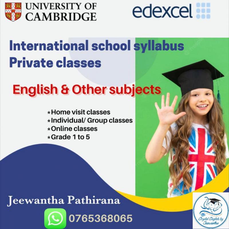 International School Syllabus Private Classes