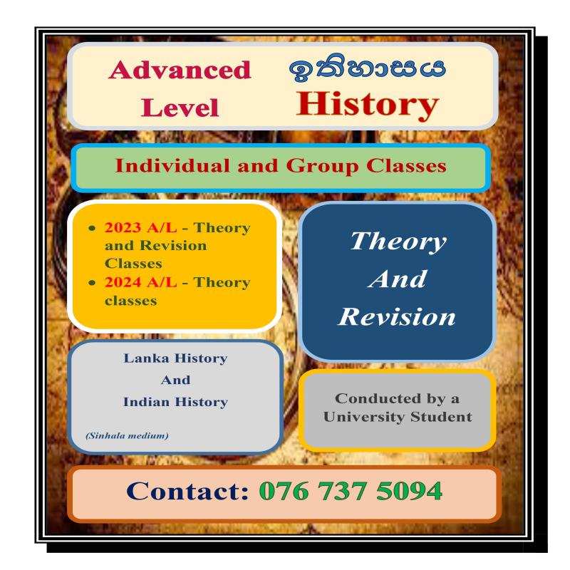 Advanced level History Classes