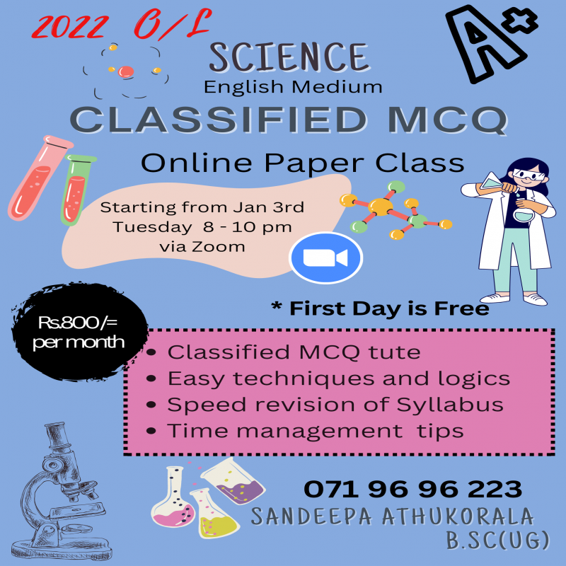 Science Classified Paper Class