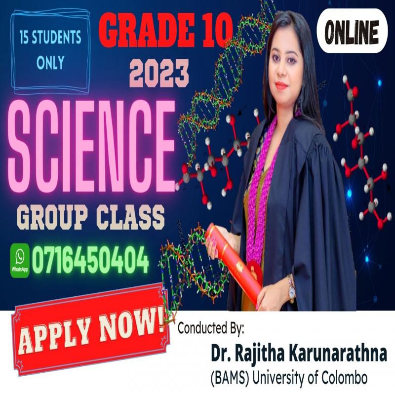Individual & Group - Grade 10 - Science