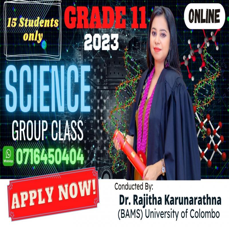 Individual & Group - Grade 11 - Science