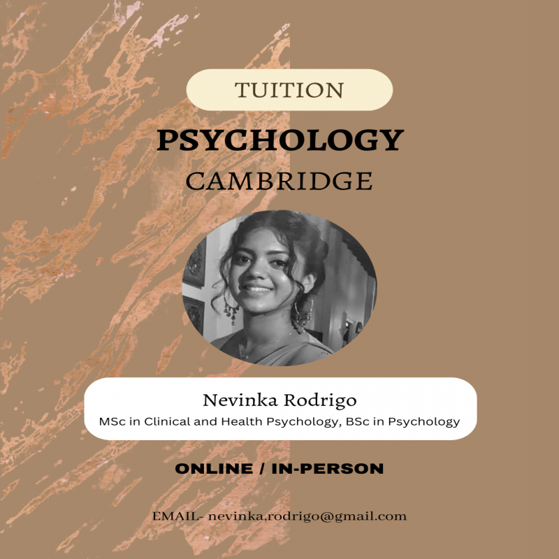 Tuition in Psychology