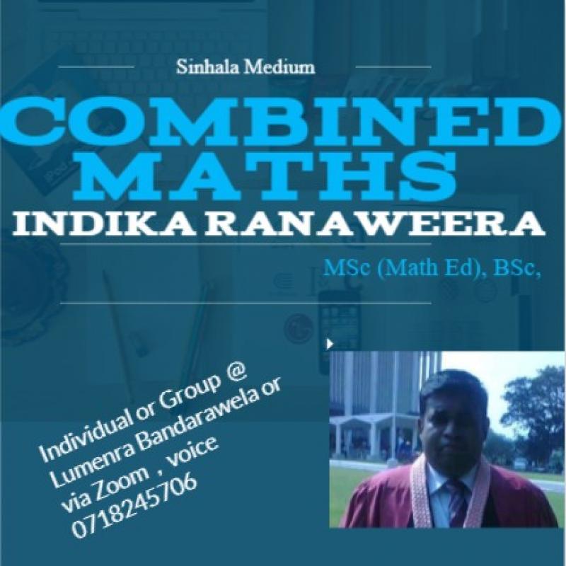 Combined Maths - English Medium/Sinhala Medium