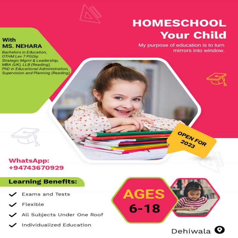 HOMESCHOOL FOR YOUR CHILD