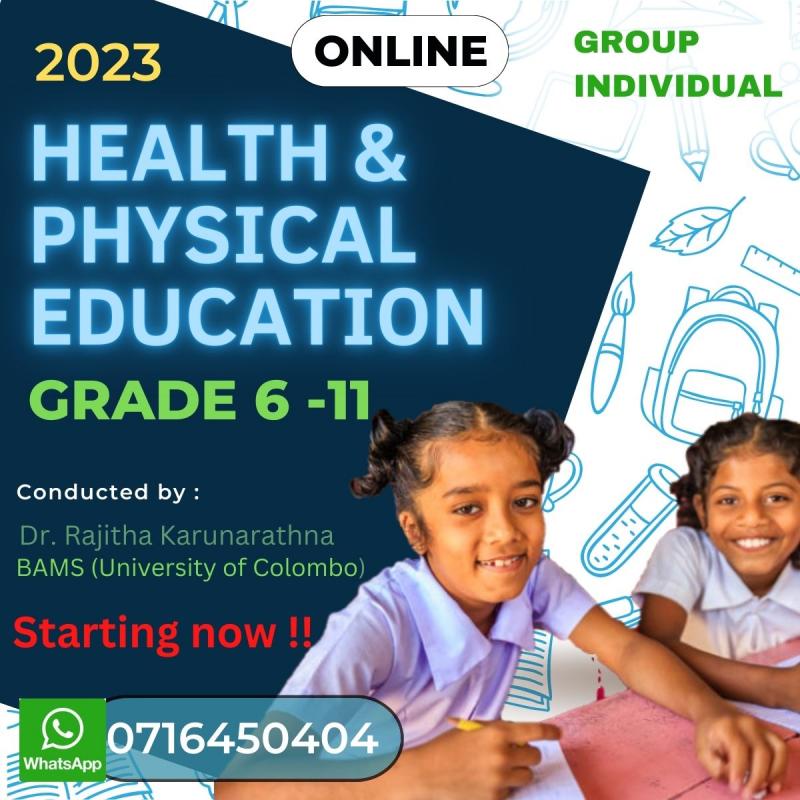 2023 - HEALTH & PHYSICAL EDUCATION - Grade 6-11
