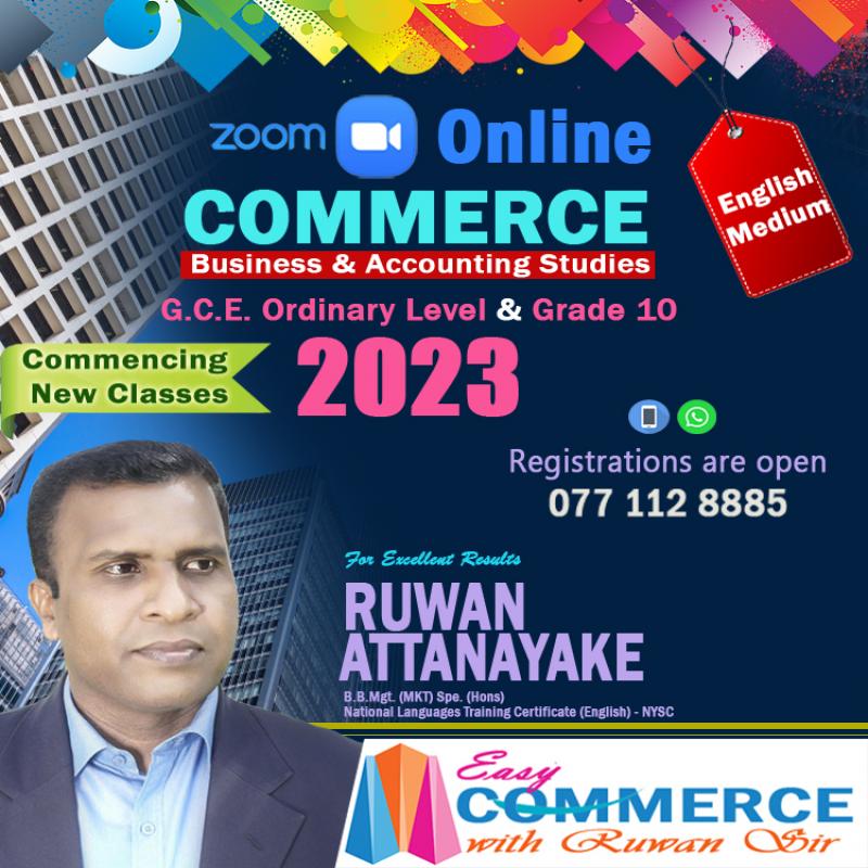 2023 G.C.E. (O/L) & Grade 10 Business and Accounting - English Medium
