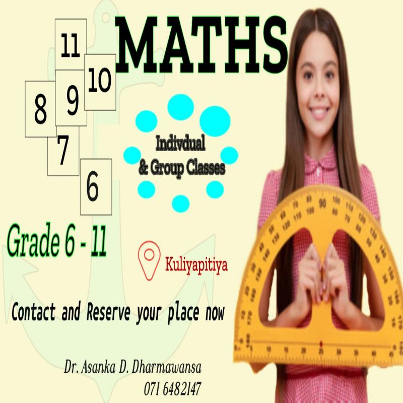 Mathematic (Sinhala Medium)  Grade 6-11