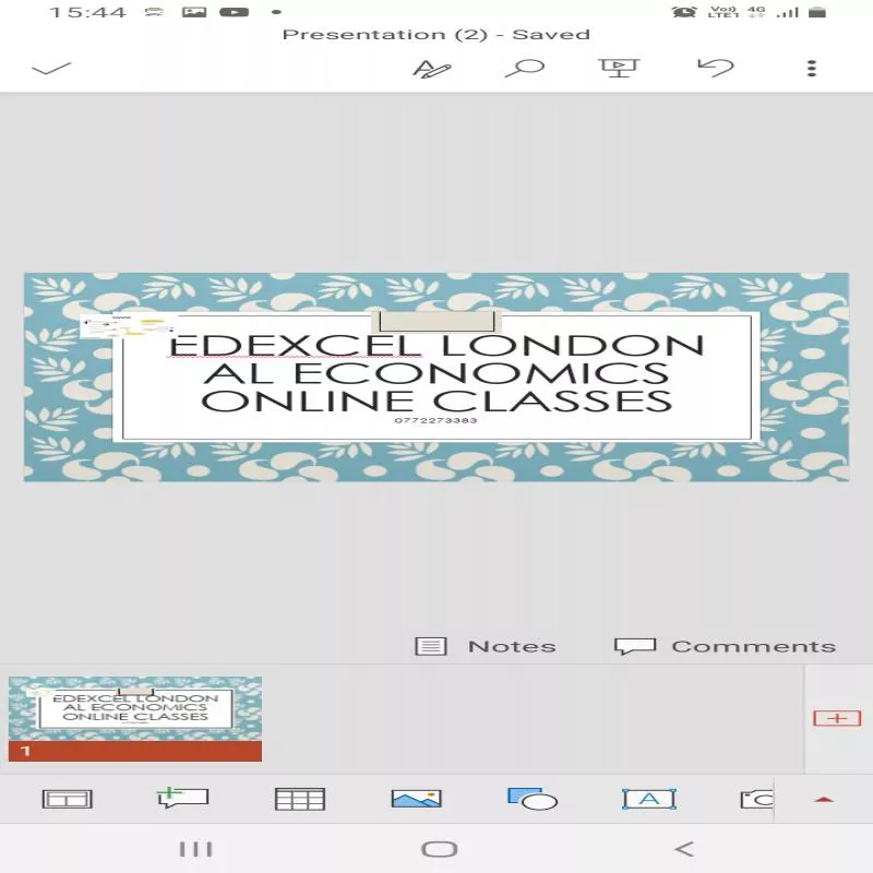 London  Online Edexcel International advanced level economics classes
