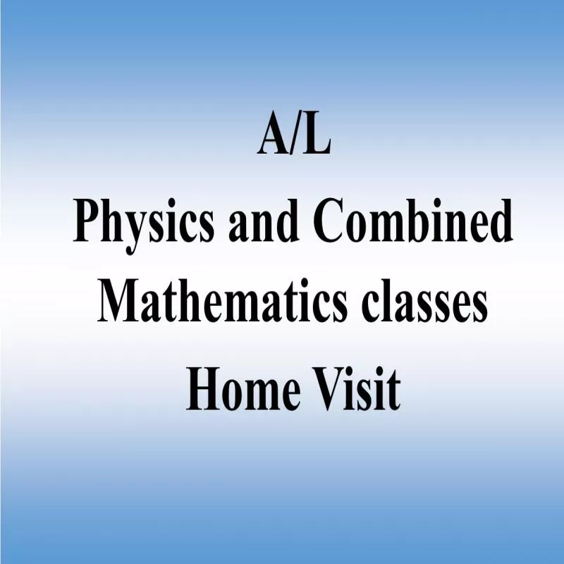 Physics and Combined Mathematics A/L