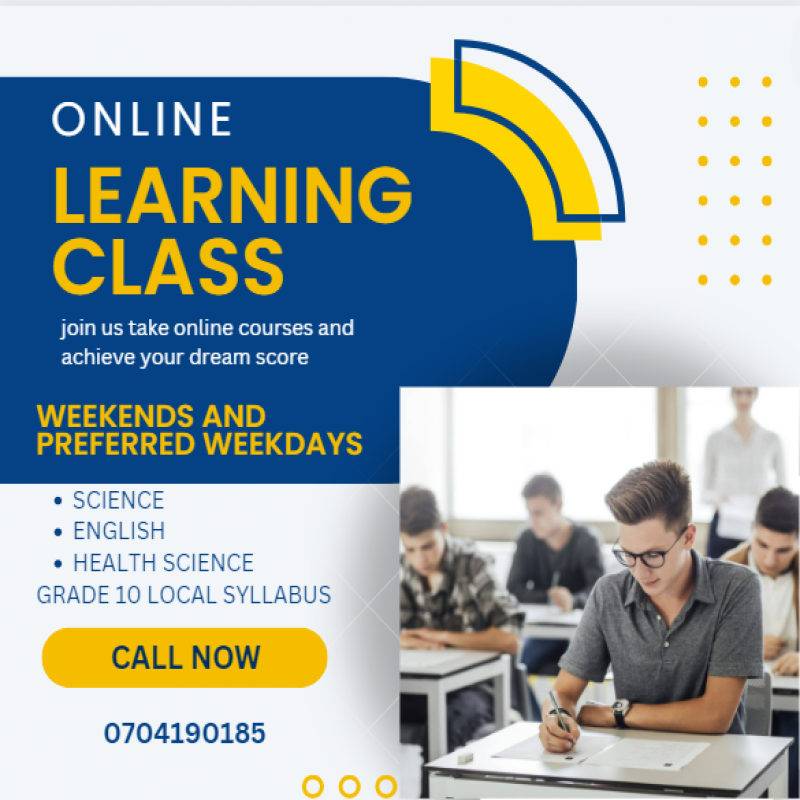 Grade 10 Science, English and Health Science(english medium)