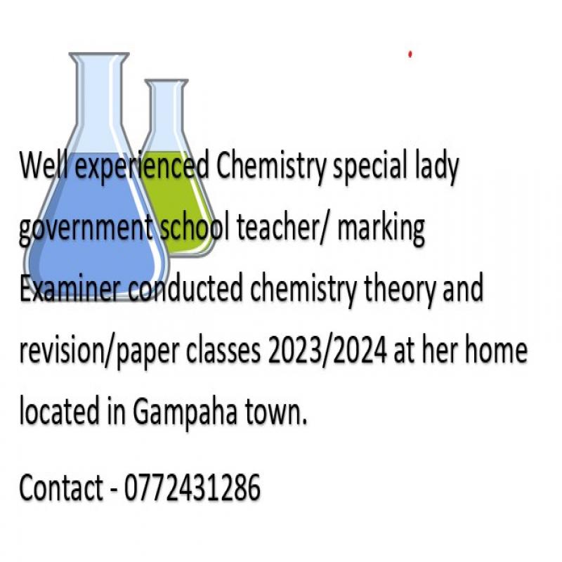 AL Chemistry 2023/2024