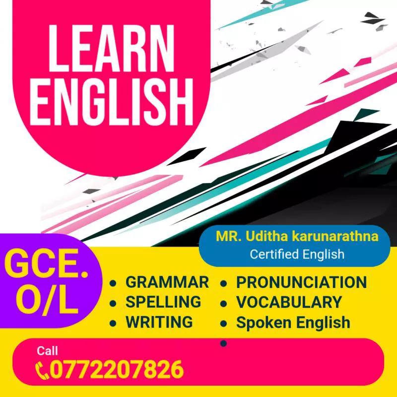 English classes for grade 6 to 11 students