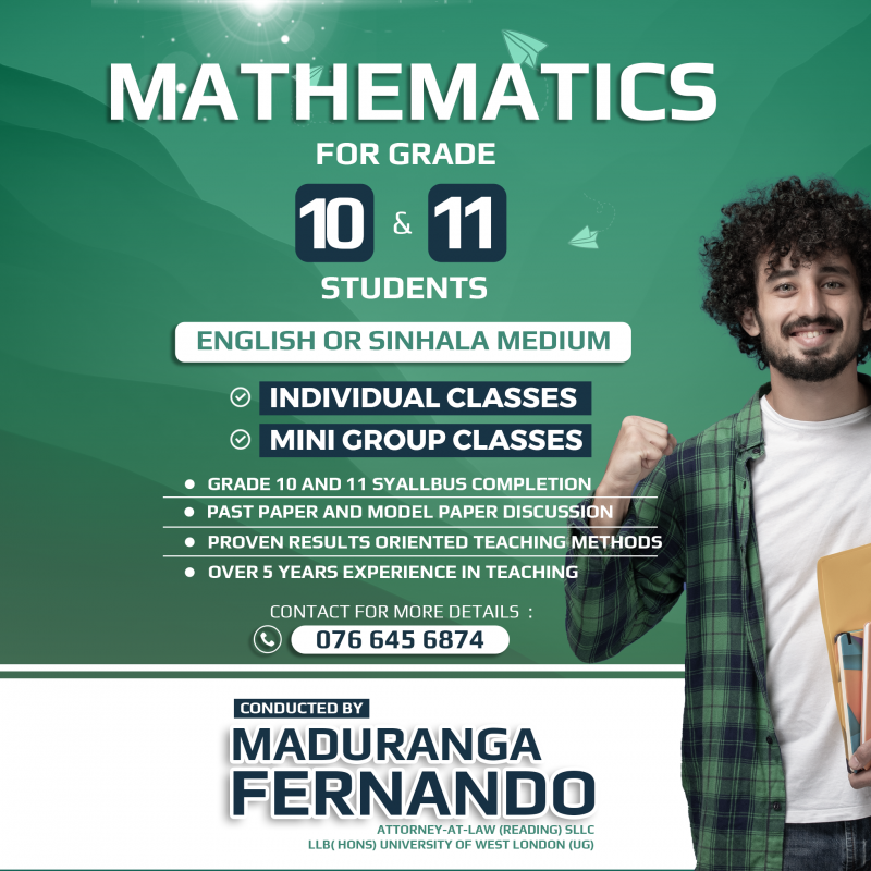 Mathematics Classes