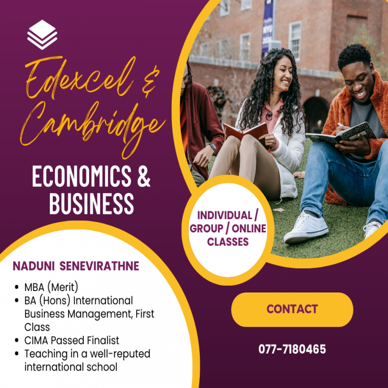 Edexcel & Cambridge - IGCSE & IAL - Economics & Business