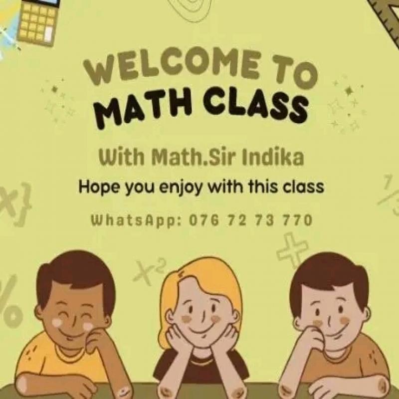 MATH - English medium - Grade 6-11 - ONLINE