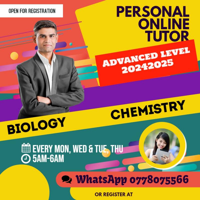 Biology and chemistry online classes