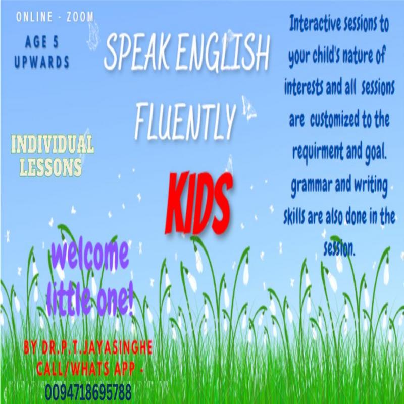 ELOCUTION FOR KIDS AGE 4 TO 17