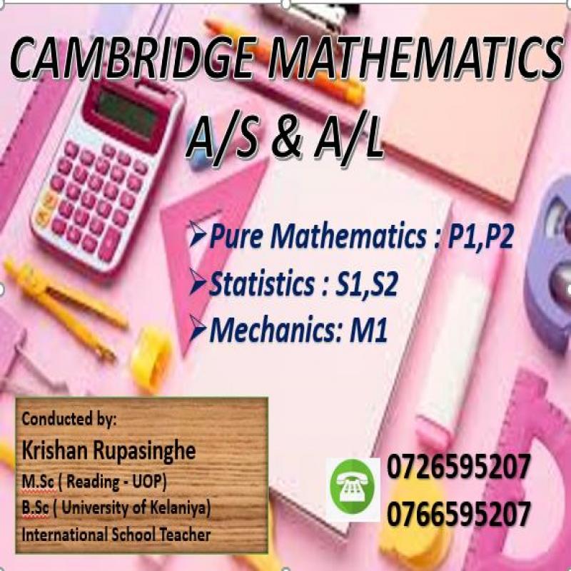 Cambridge AL MAthematics