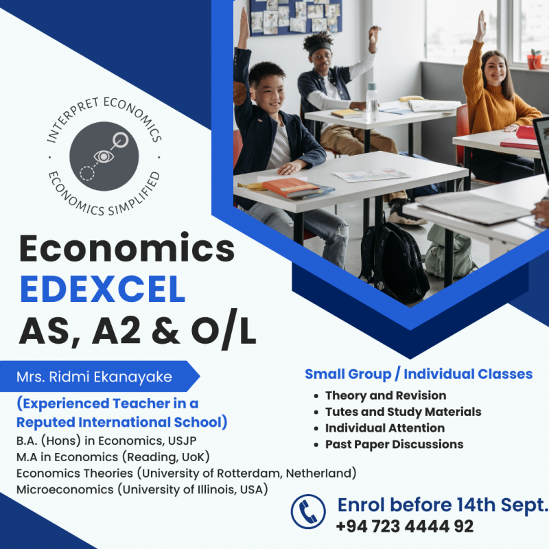 EDEXCEL Economics 2024 O/L