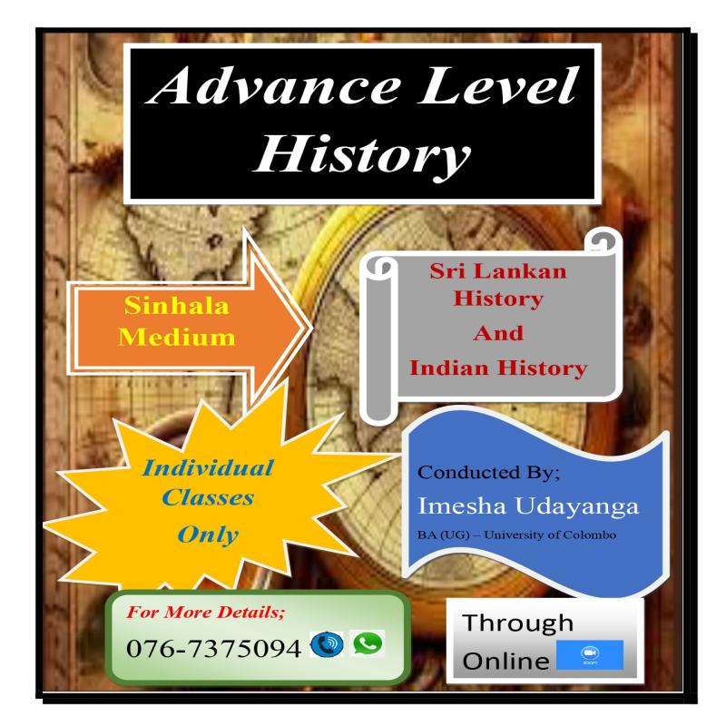 Advance level History Classes