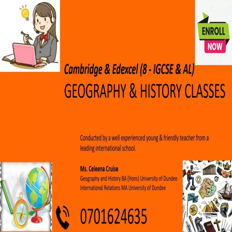 Geography & History - O/L, AS & A2 (Edexcel/Cambridge)