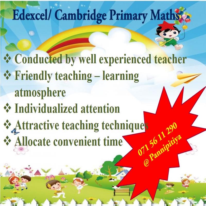 Edexcel/ Cambridge 3 - 5 Maths