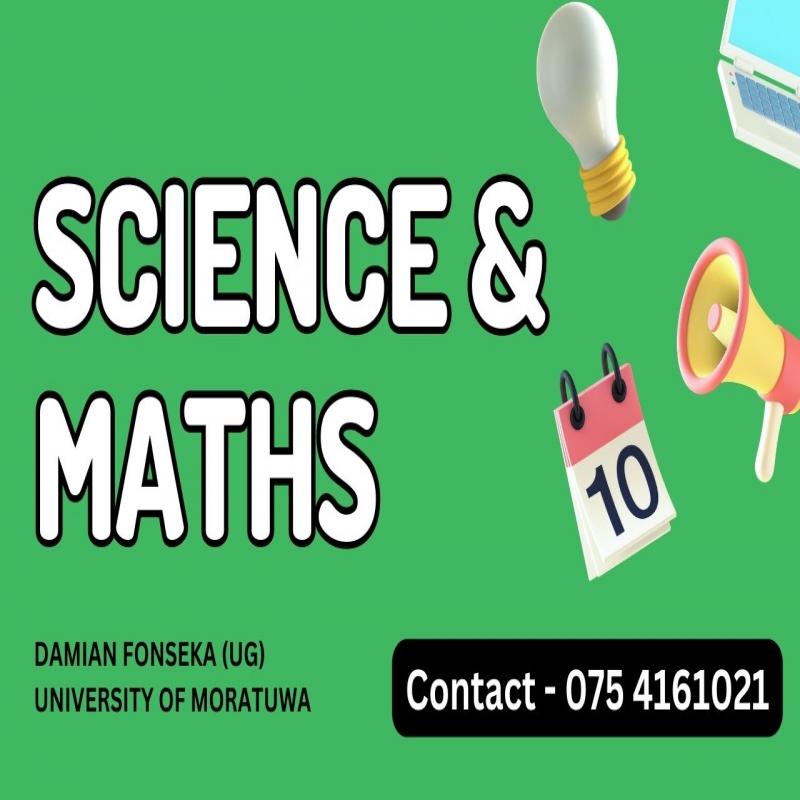 Cambridge / local syllabus Science & Maths Classes