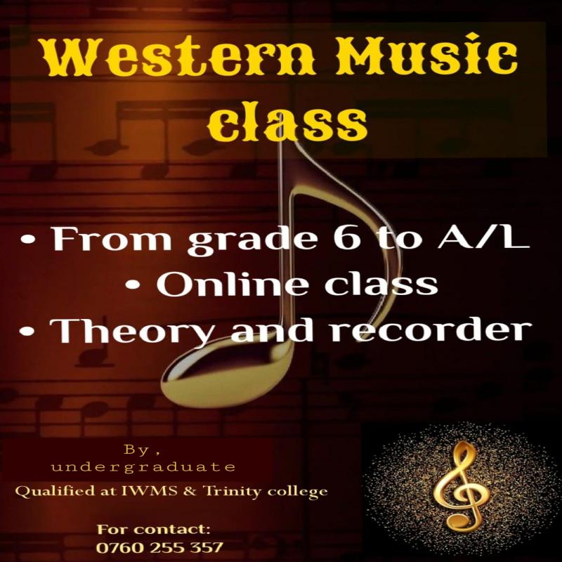 Western Music classes
