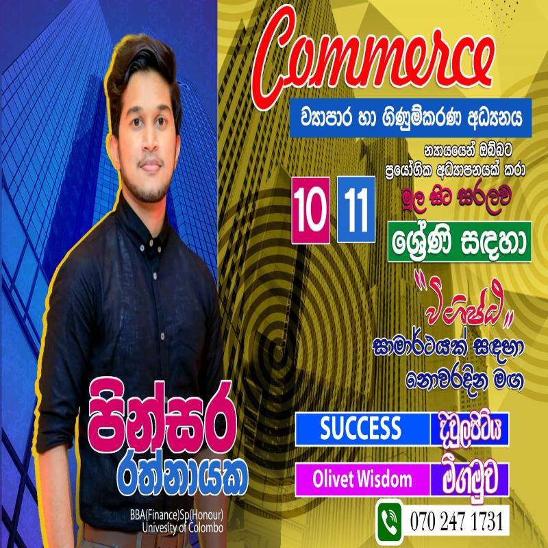 ව්‍යාපාර හා ගිණුම්කරණ අධ්‍යයනය