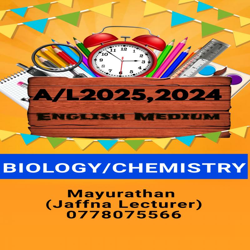 Online Bio/Chemistry EM 2025group/personal classes