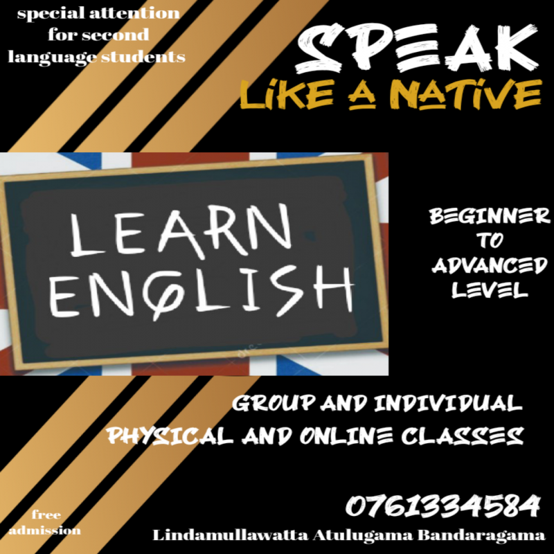 Online English classes for second language