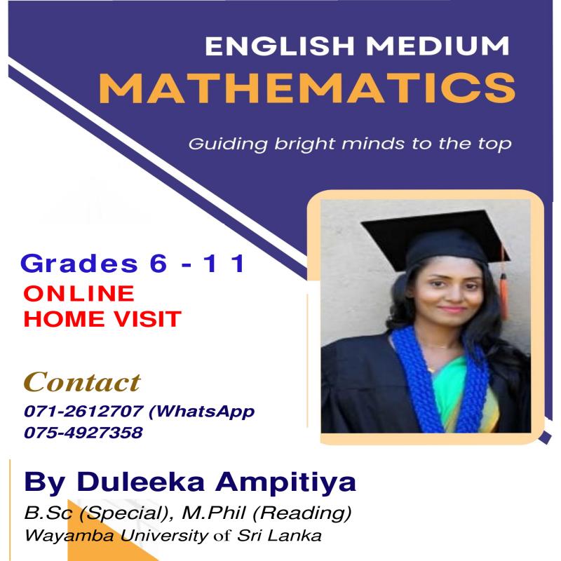 6-11 English Medium Mathematics