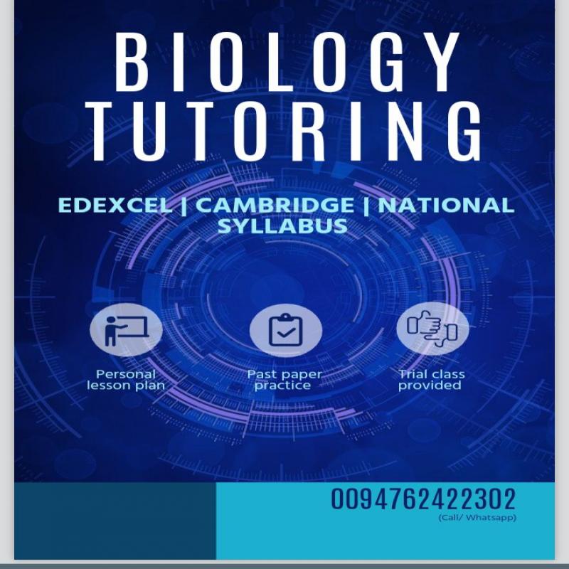 BIOLOGY TUITION