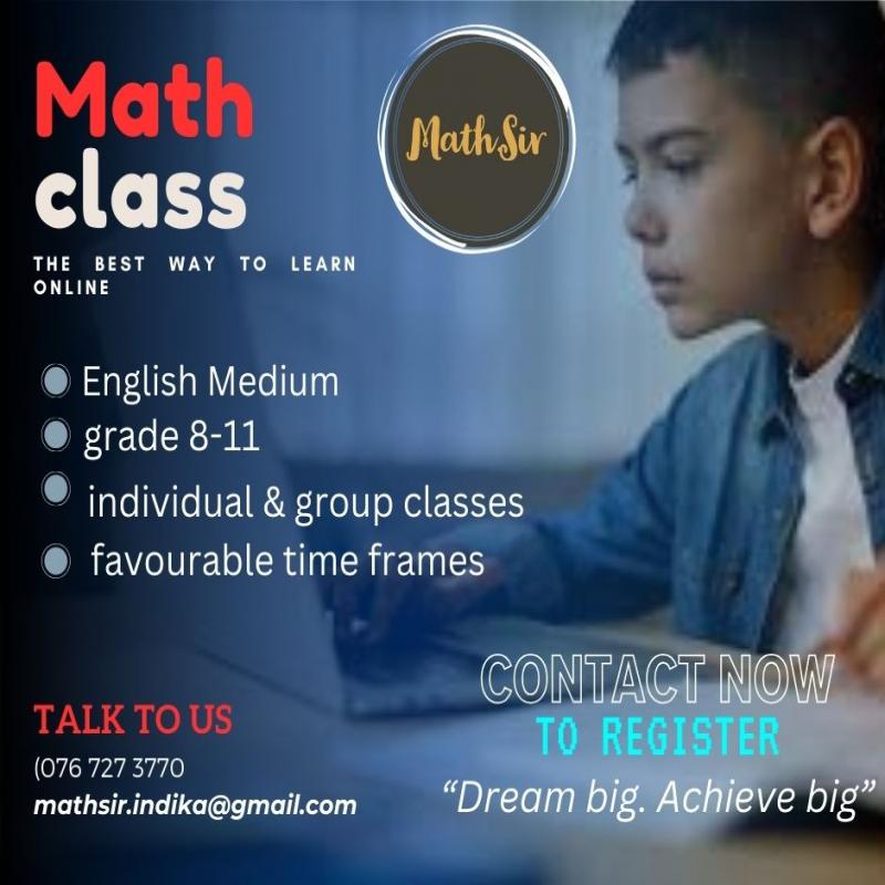 Exciting News! Join Our Online Math Class